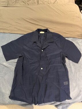 Aime Leon Dore Deep Navy Camp Shirt